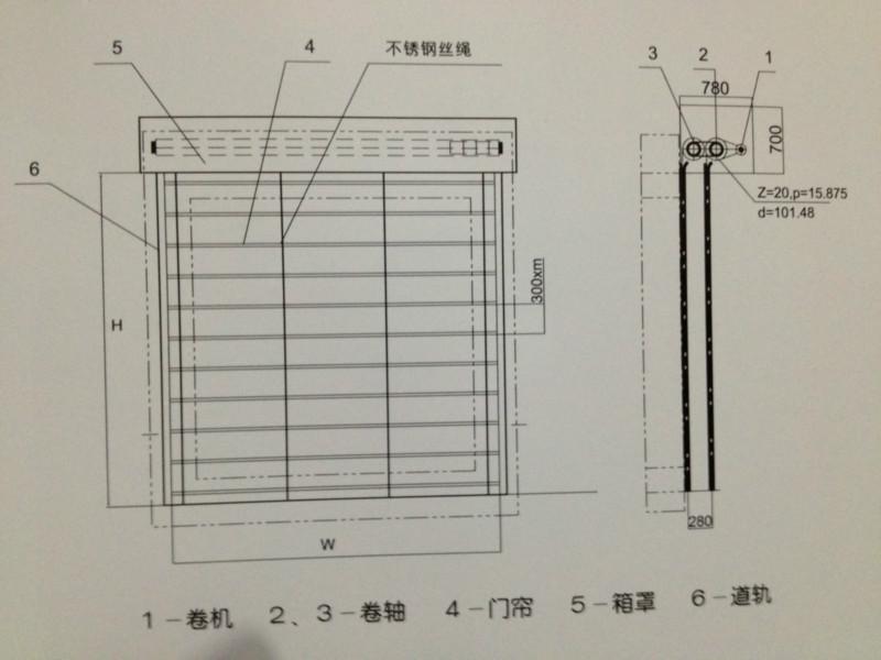 鋼質(zhì)防火卷簾